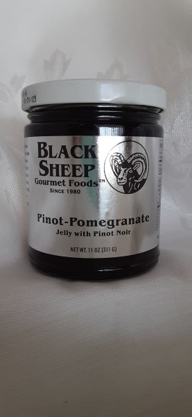 Pinot-Pomegranate Jelly with Pinot Noir